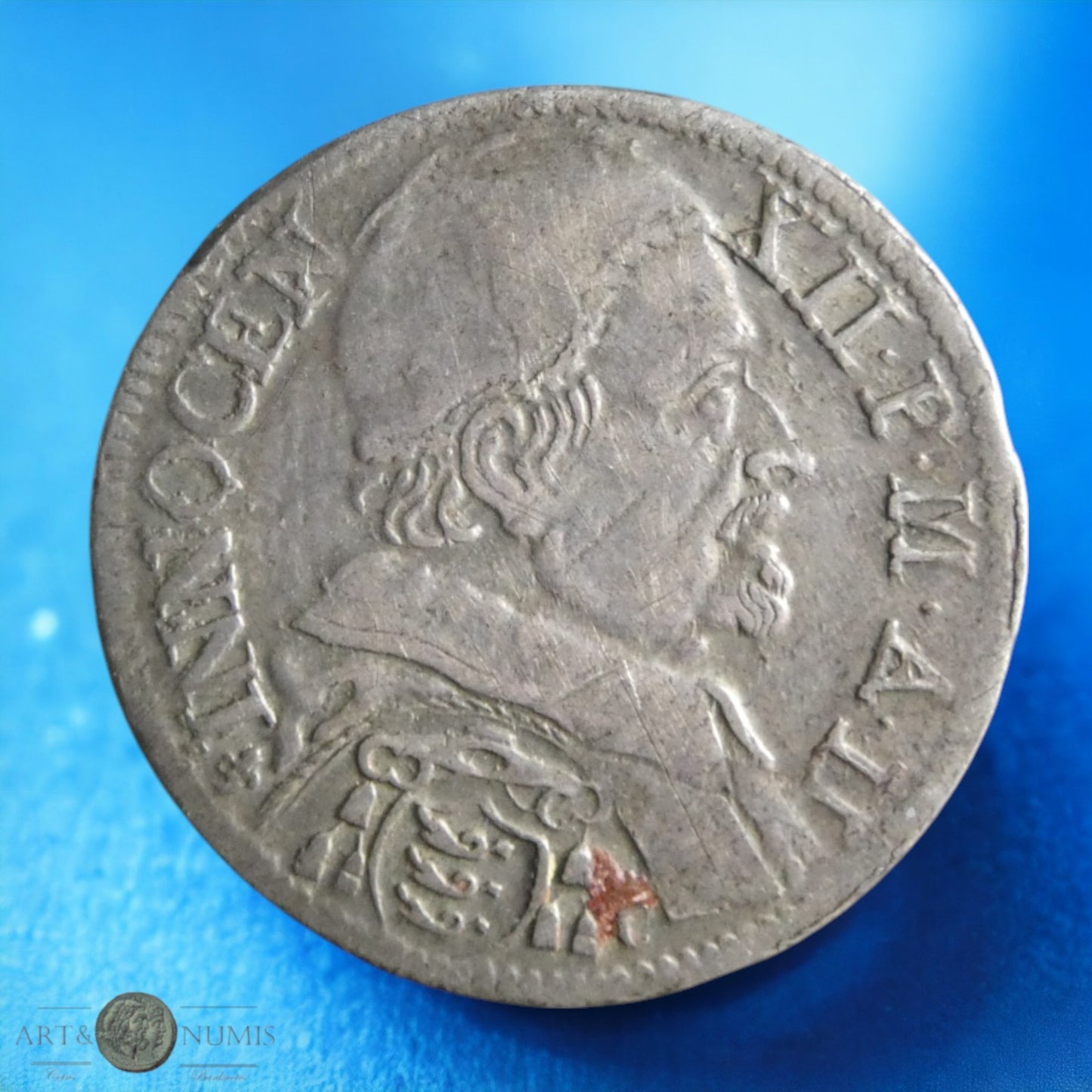 VATICAN - Innocent XII 1/12 Ecu 1693 Berg.2326