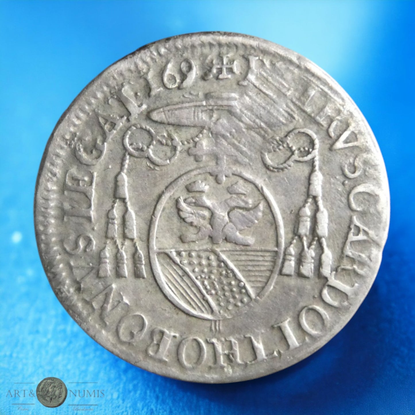 VATICAN - Innocent XII 1/12 Ecu 1693 Berg.2326