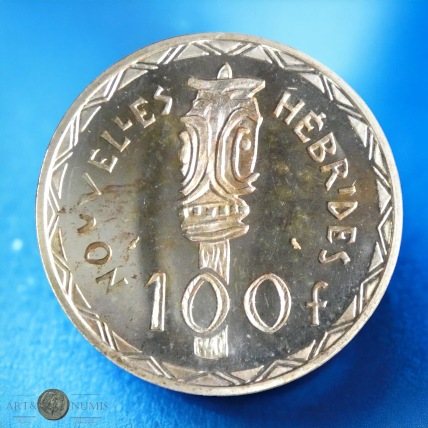 NOUVELLES-HEBRIDES - 100 Francs essai 1966 Lec.58