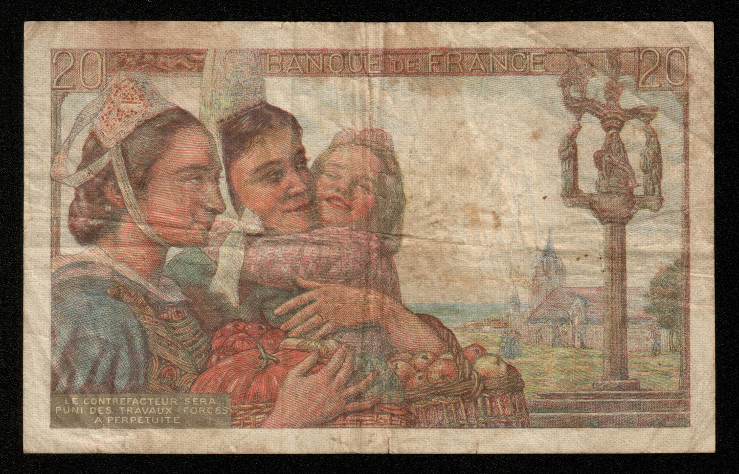 FRANCE - 20 Francs Pêcheur 1942 M.49 F.14.04, P.100a TB / Fine