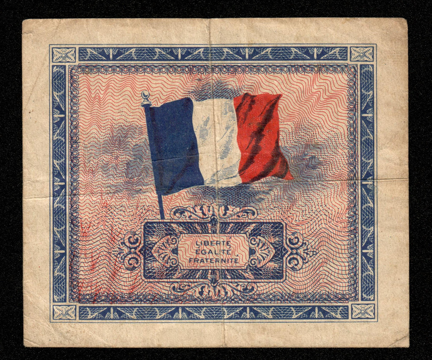 FRANCE - Trésor - 5 Francs Drapeau 1944 VF.17.01 P.115a TB / Fine