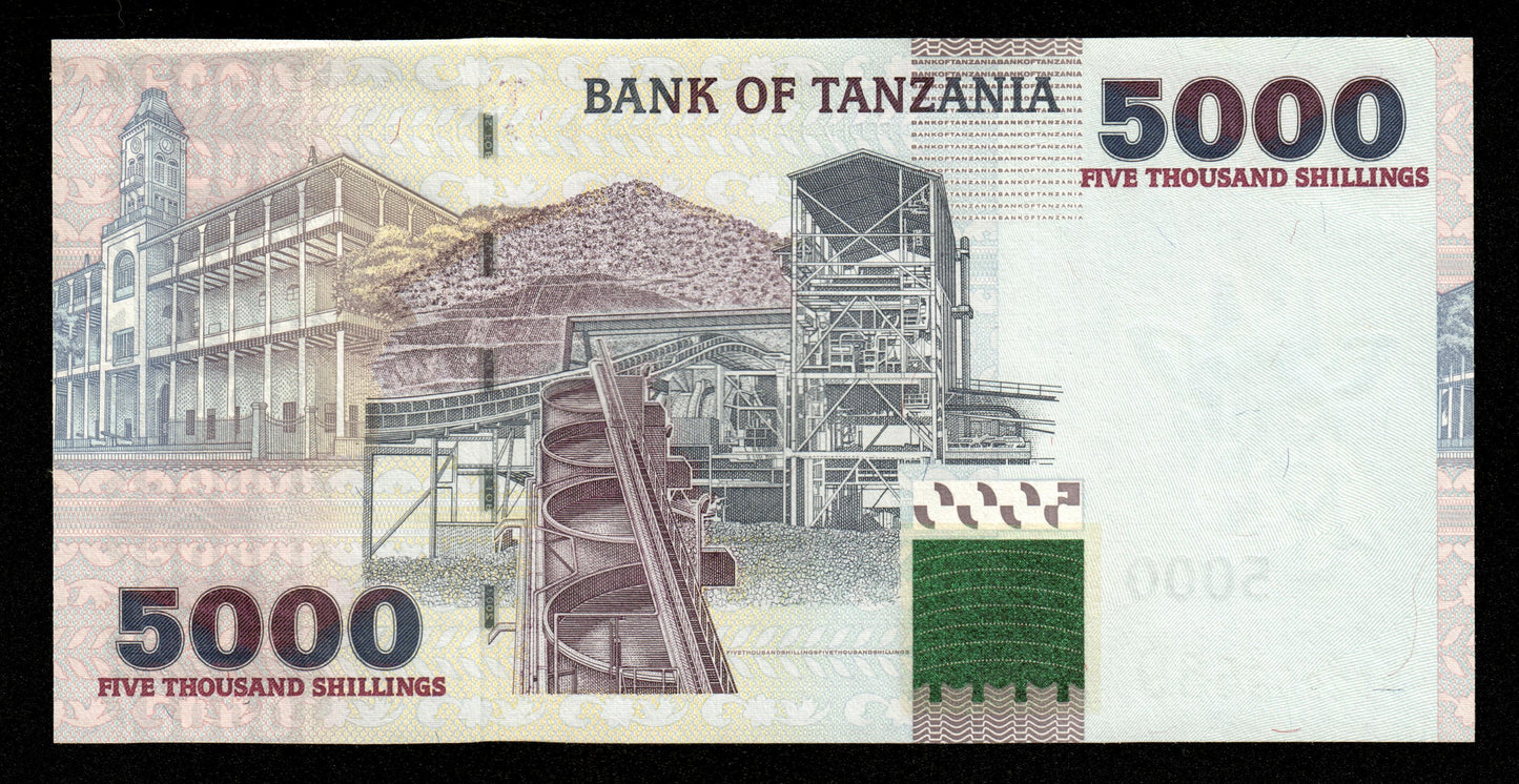 TANZANIE - TANZANIA - 5000 Shilingi (2003) P.38 SPL+ / AU+