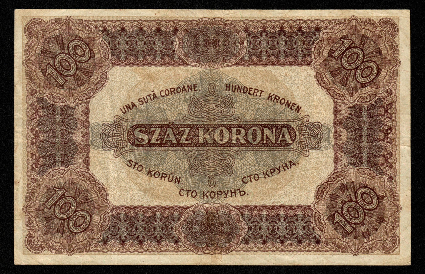 HONGRIE - HUNGARY - 100 Korona 1920 P.63 TB / Fine