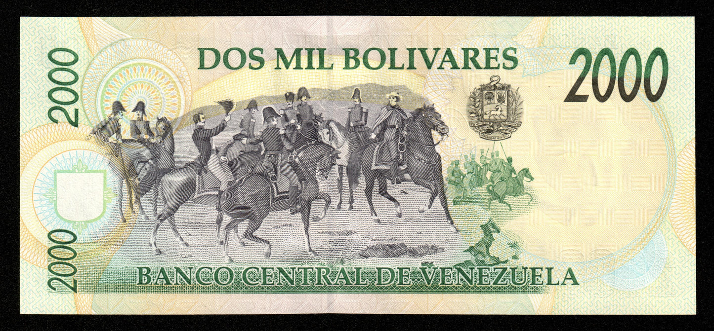 VENEZUELA - 2000 Bolivares 1998 P.77c NEUF / UNC