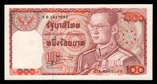 THAÏLANDE - THAILAND - 100 Baht (1978) P.89 NEUF / UNC