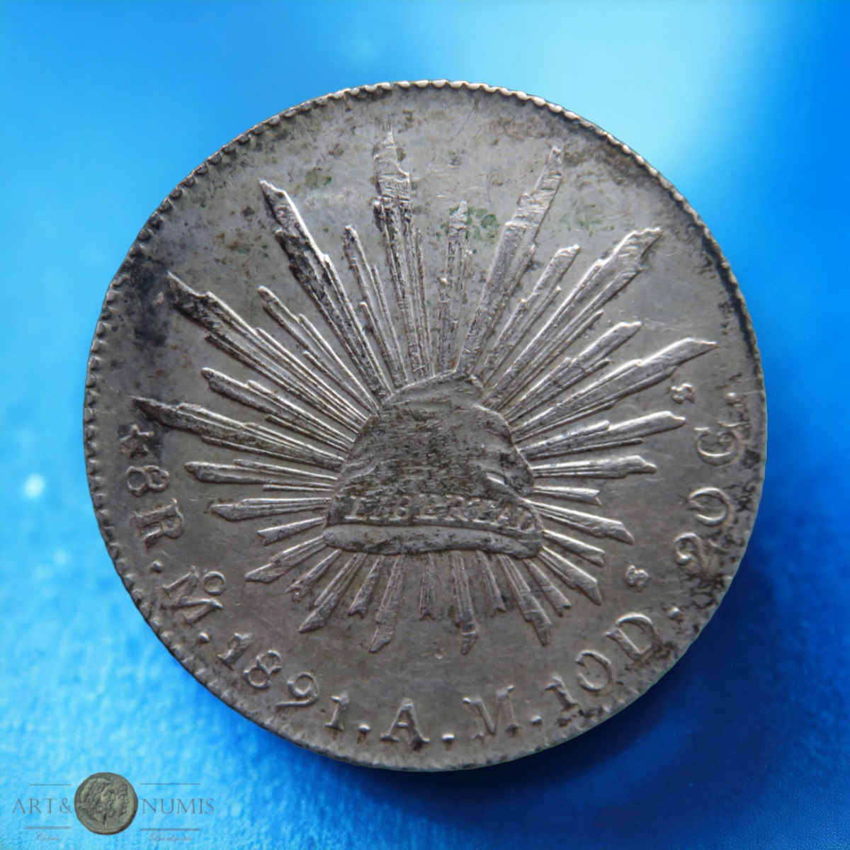 MEXIQUE - MEXICO - 8 Reales 1891 Mexico KM.377.10