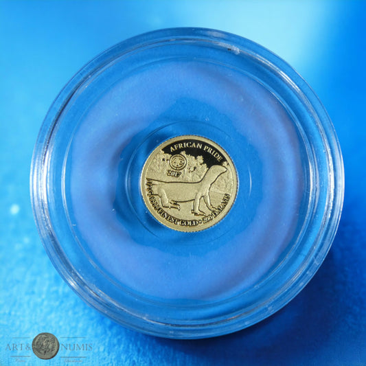 GAMBIE - 200 Dalasis Proof "African Pride" 2017