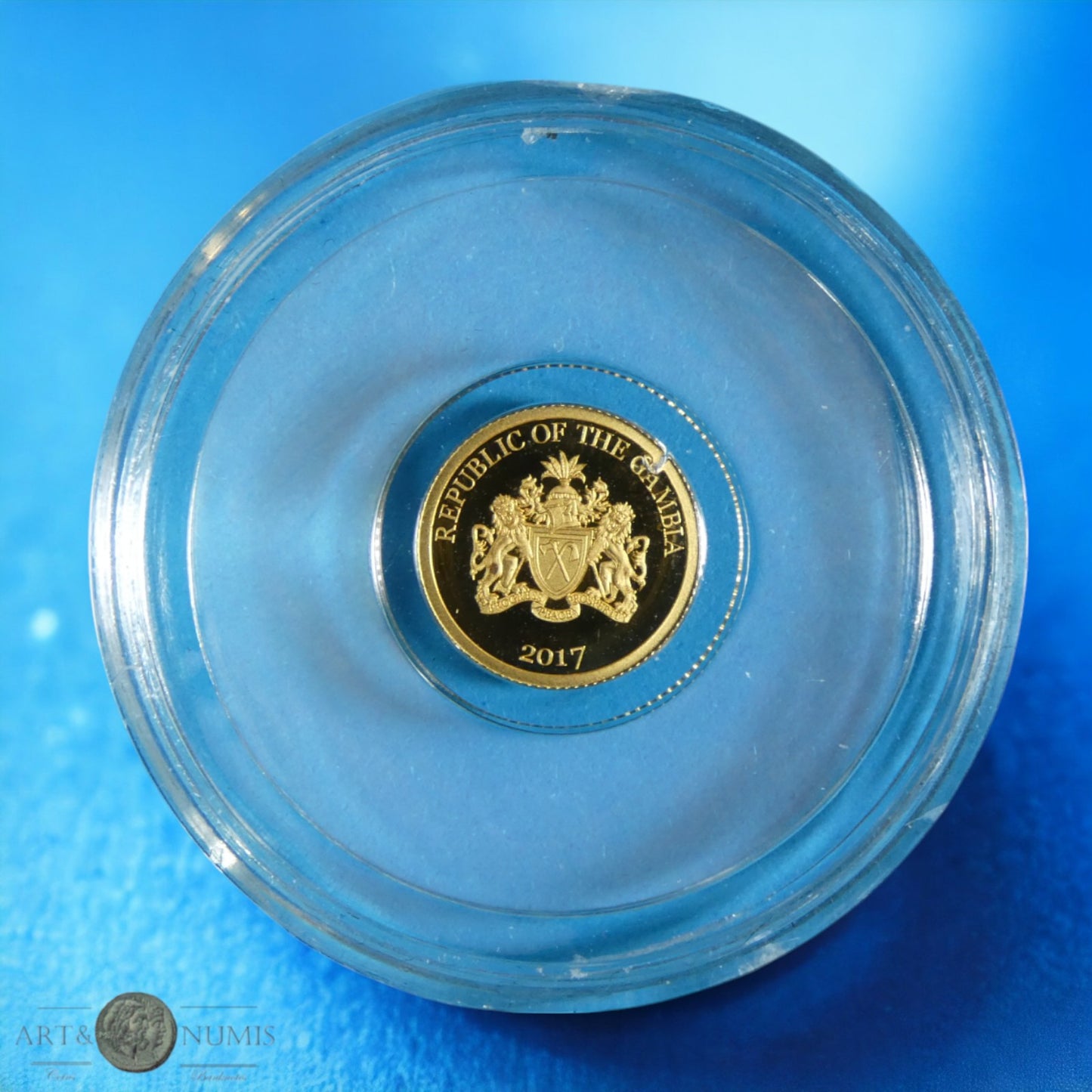 GAMBIE - 200 Dalasis Proof "African Pride" 2017