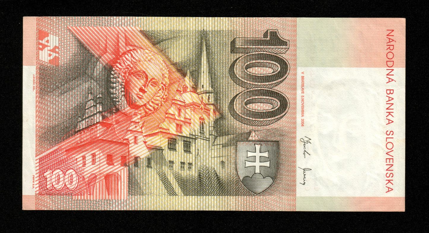 SLOVAQUIE - SLOVAKIA - 100 Korun 2004 P.44 TTB / VF