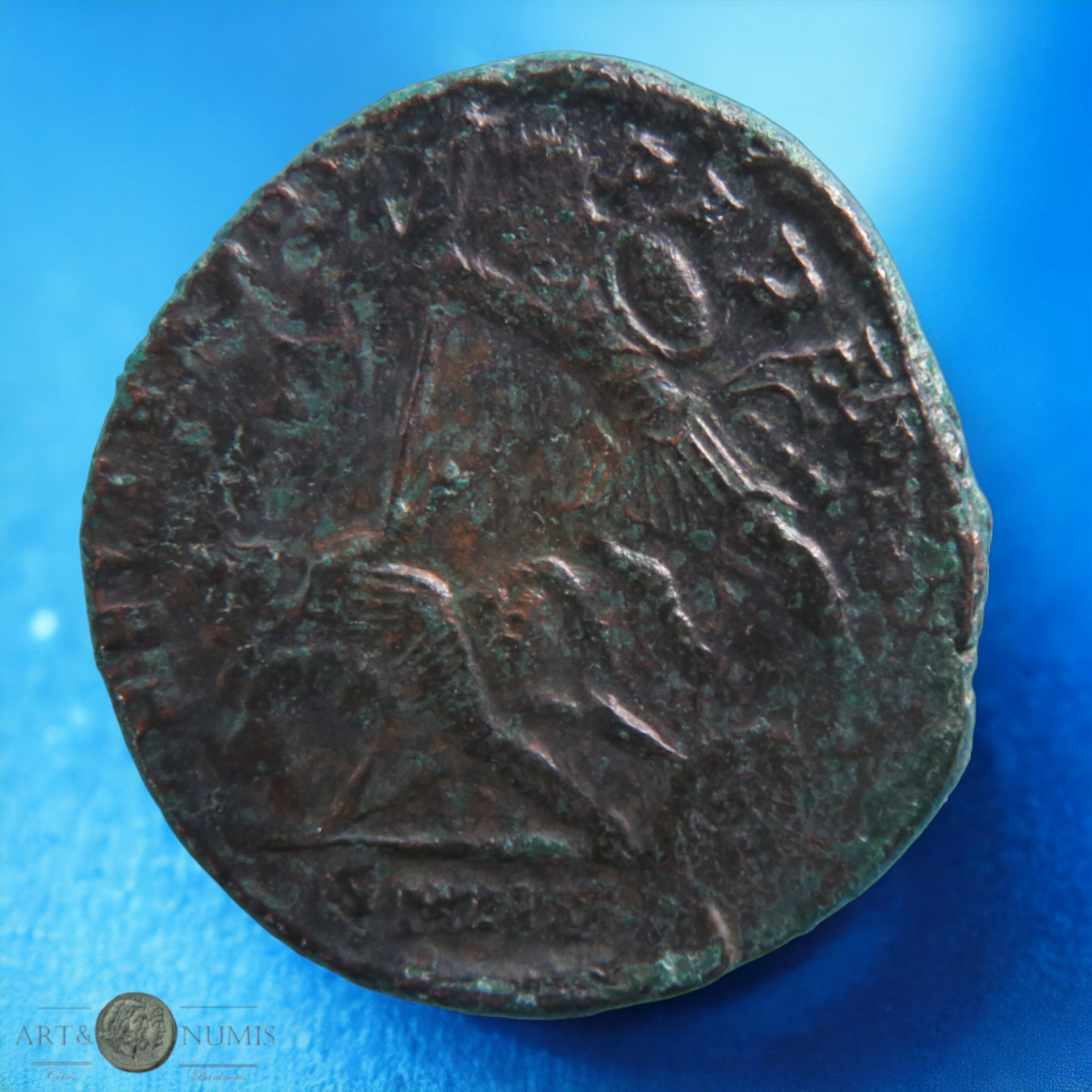 CONSTANCE II - CONSTANTIUS II - Maiorina lourde FEL TEMP REPARATIO, Nicomedia