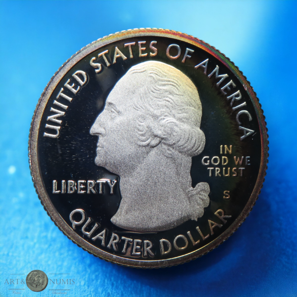 USA - Silver Quarter dollar Proof El Yunque 2012