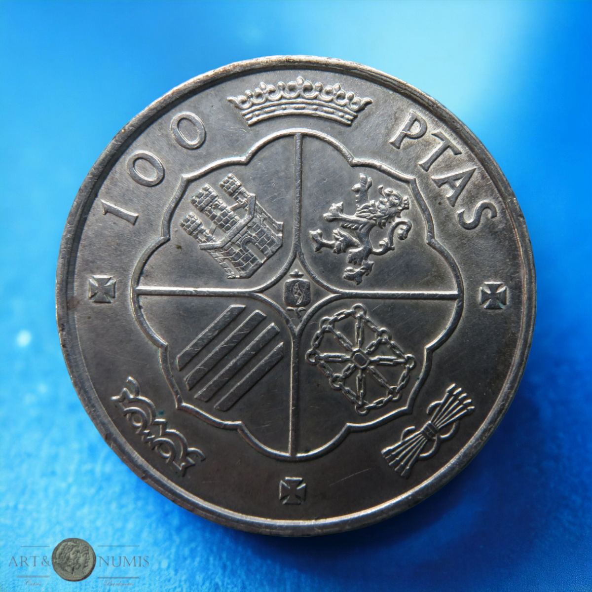 ESPAGNE - SPAIN - 100 Pesetas 1966 (1968) KM.797