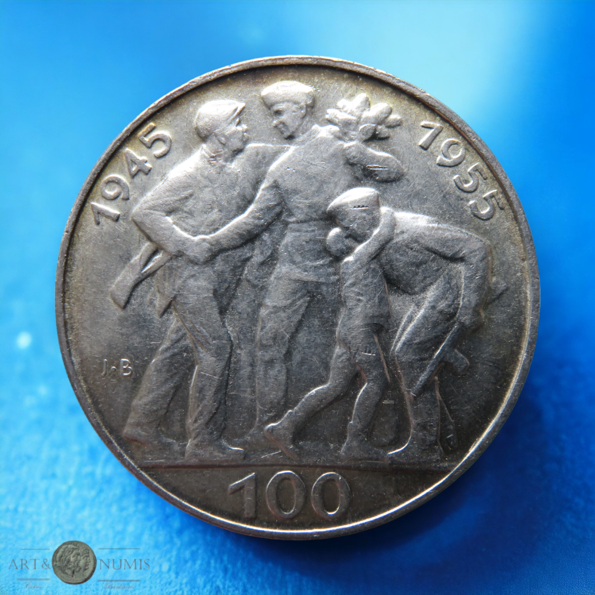 TCHECOSLOVAQUIE - CZECHOSLOVAKIA - 100 Korun 1955 KM.40