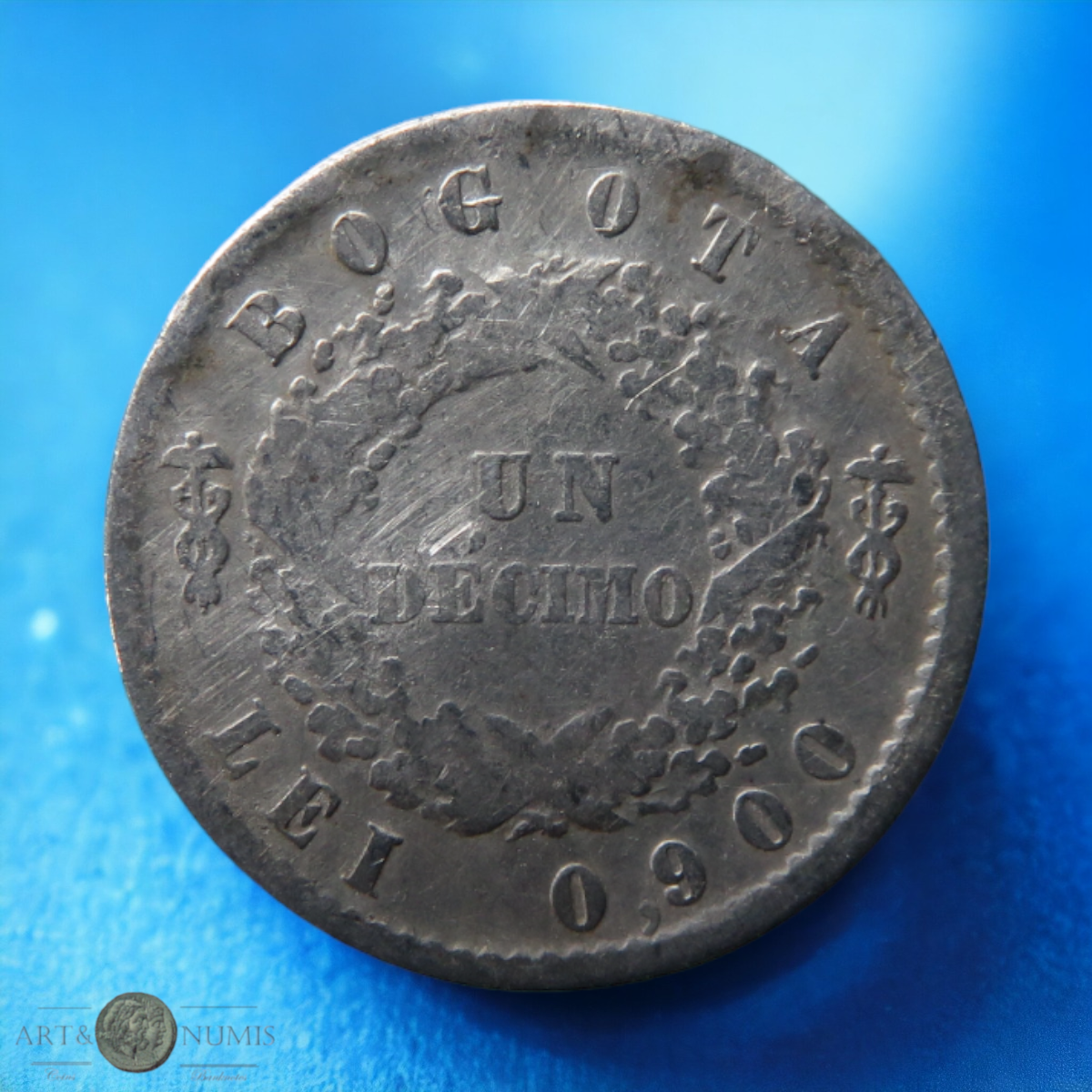 COLOMBIE - COLOMBIA - Nouvelle Grenade - 1 Decimo 1854 KM.115