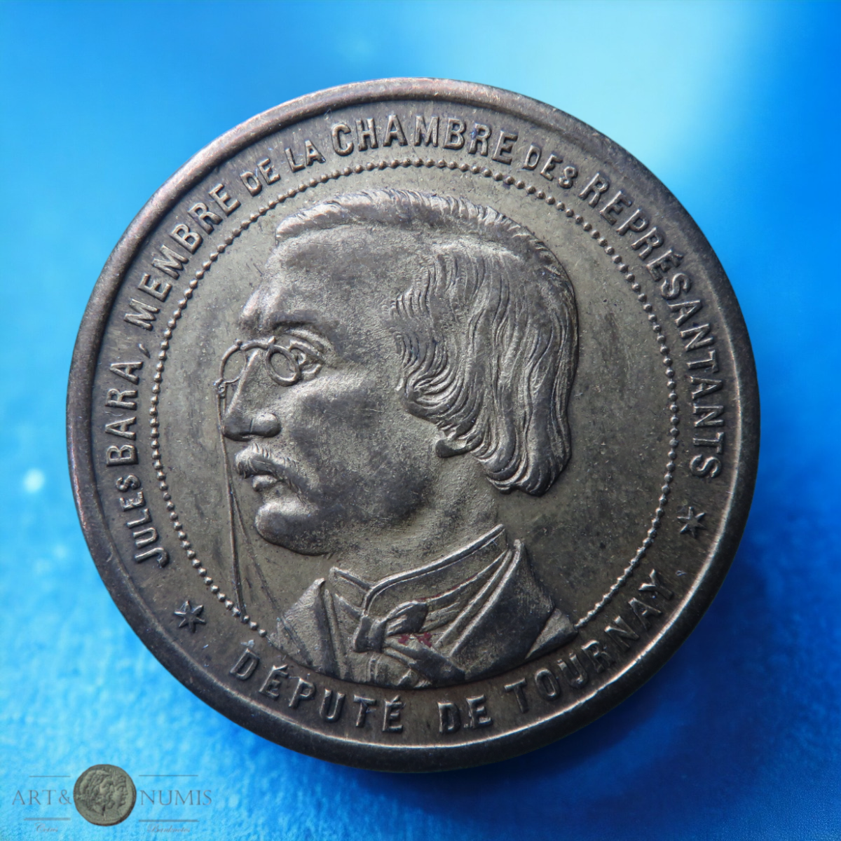 BELGIQUE - BELGIUM - Jeton - Token - Tournay Député Jules Bara