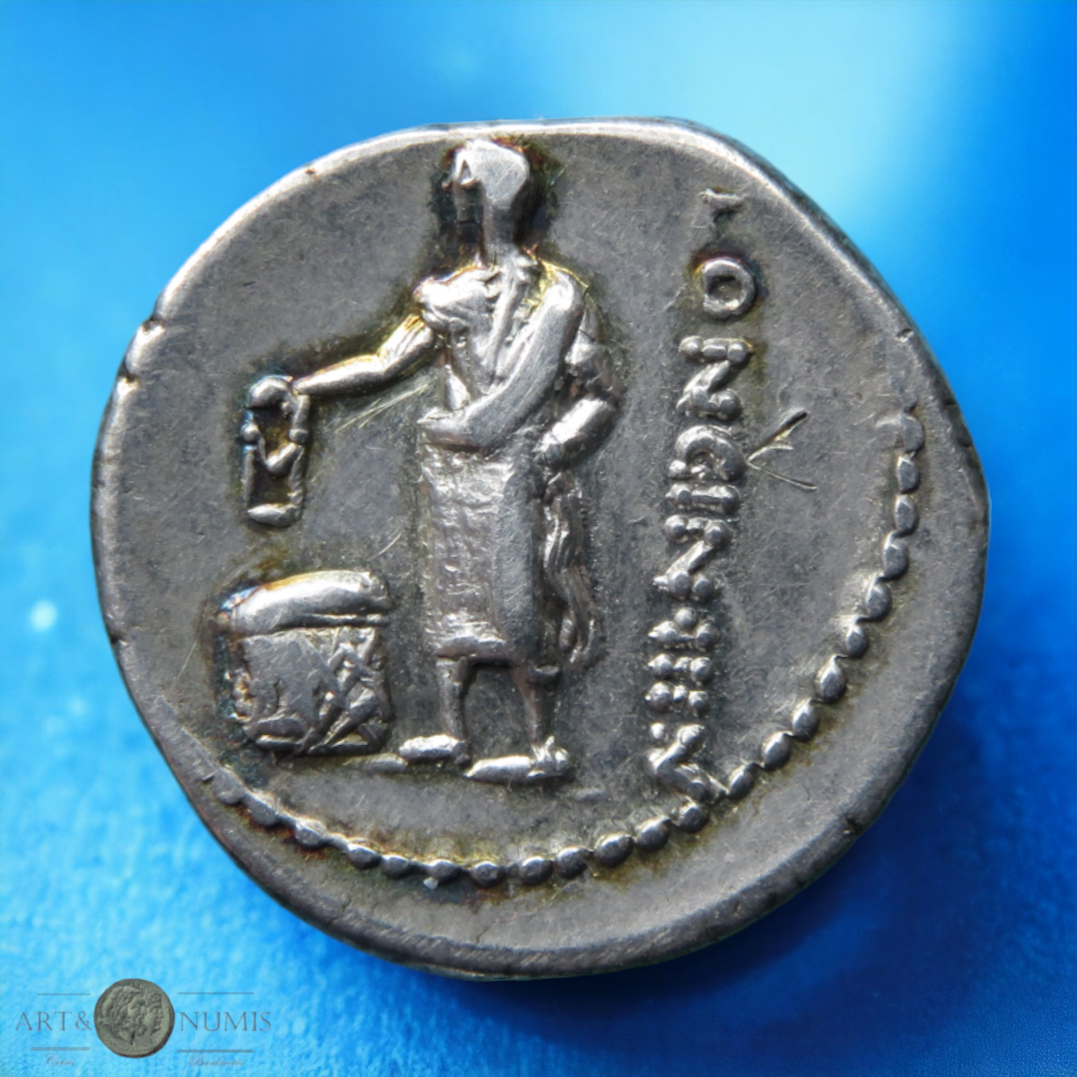 CASSIUS LONGINUS - Denier - Denarius - "Citoyen" Cr.413