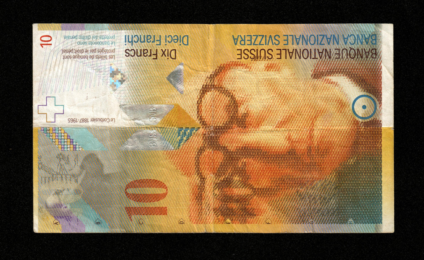 SUISSE - 10 Francs 1995 Pick 66a TB / Fine