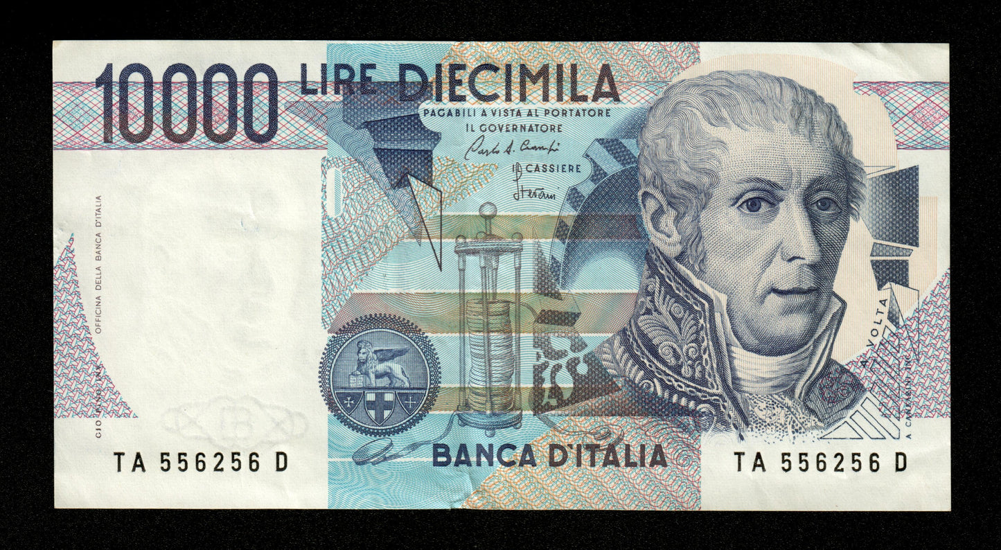 ITALIE - 10000 Lire 1984 Pick 112a Ciampi & Stevani TTB+ / VF+
