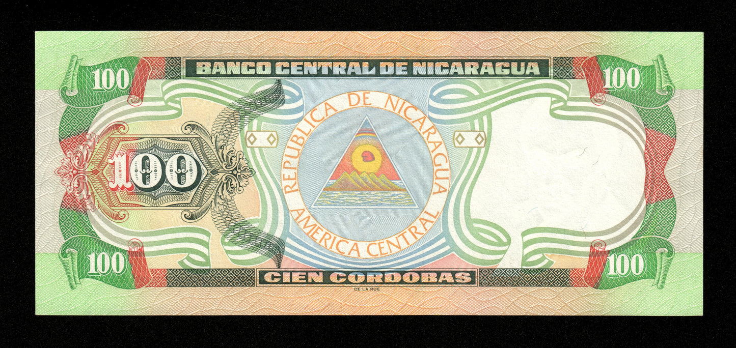 NICARAGUA - 100 Cordobas 1997 Pick 187 NEUF / UNC