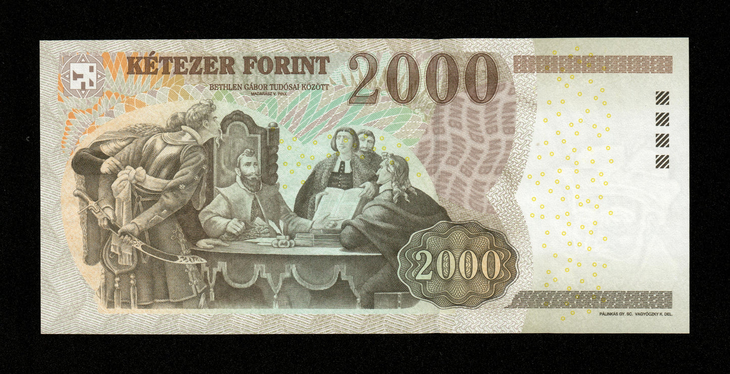 HONGRIE - 2000 Forint 2010 Pick 198c NEUF / UNC
