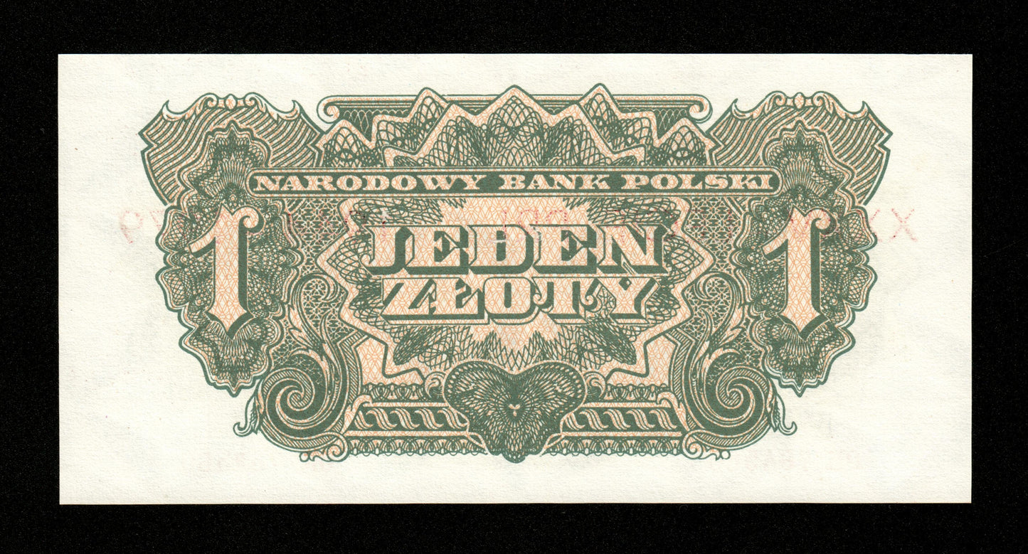 POLOGNE - 1 Zloty 1944 1979 Pick 105d NEUF / UNC
