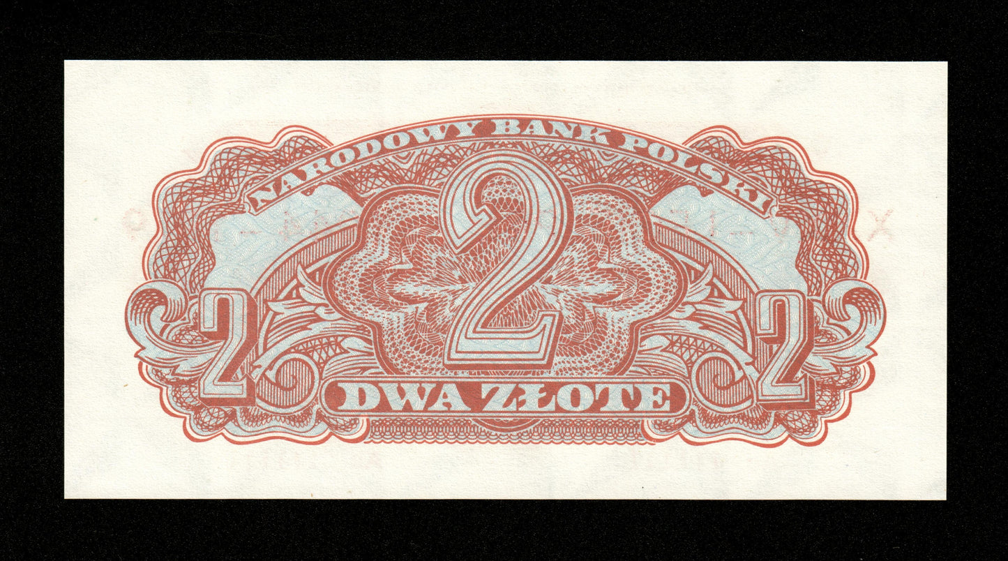 POLOGNE - 2 Zlote 1944 1979 Pick 107d NEUF / UNC