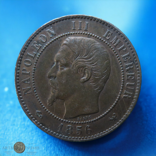 FRANCE - 10 Napoléon III 1856 Lille W