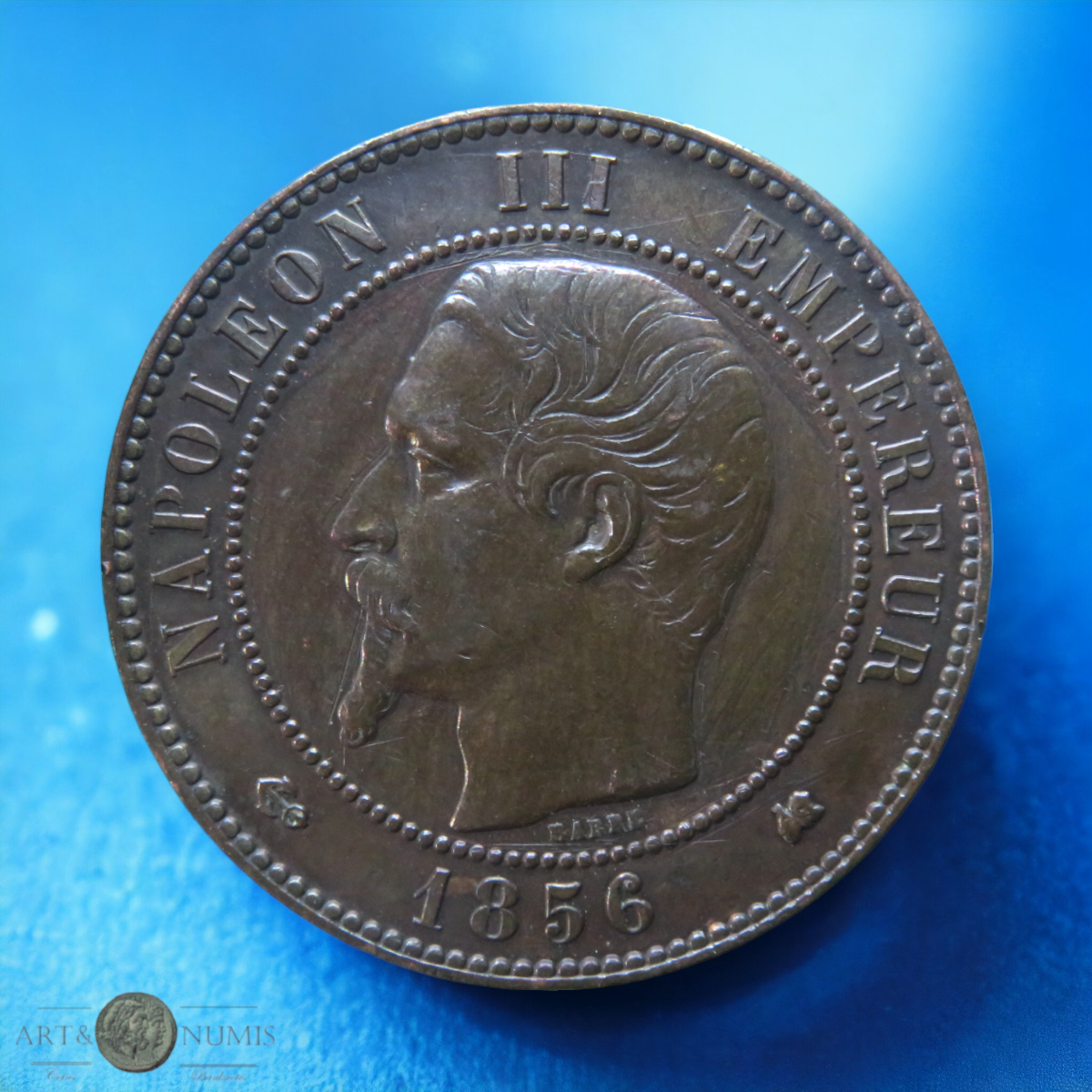 FRANCE - 10 Napoléon III 1856 Bordeaux K