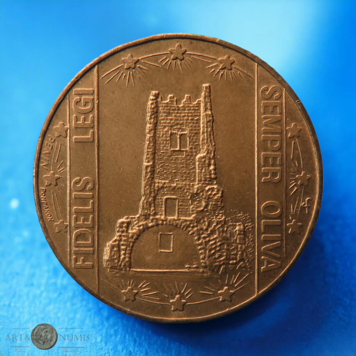 FRANCE - OLLIOULES - 1,5 Euro 1997 euro des villes