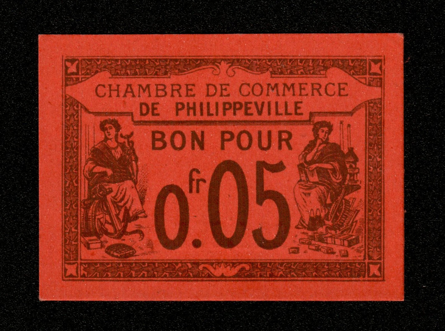 ALGÉRIE - ALGERIA - Chambre de Commerce Philippeville, 5 Centimes (0,05 Francs) 1915 JP.142.12 NEUF / UNC