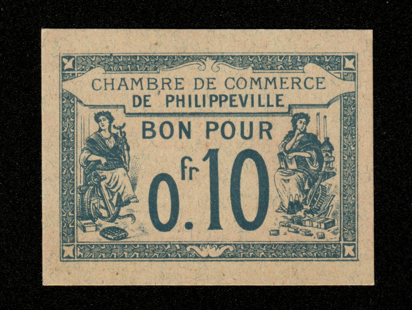 ALGÉRIE - ALGERIA - Chambre de Commerce Philippeville, 10 Centimes (0,10 Francs) 1915 JP.142.13 NEUF / UNC