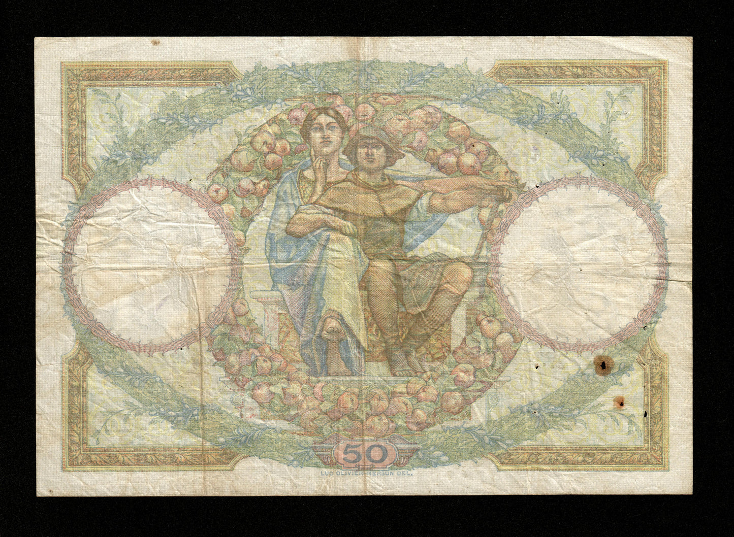 FRANCE - 50 Francs Merson 1928 F.15.02 Pick 77a pr.TB / Fine-