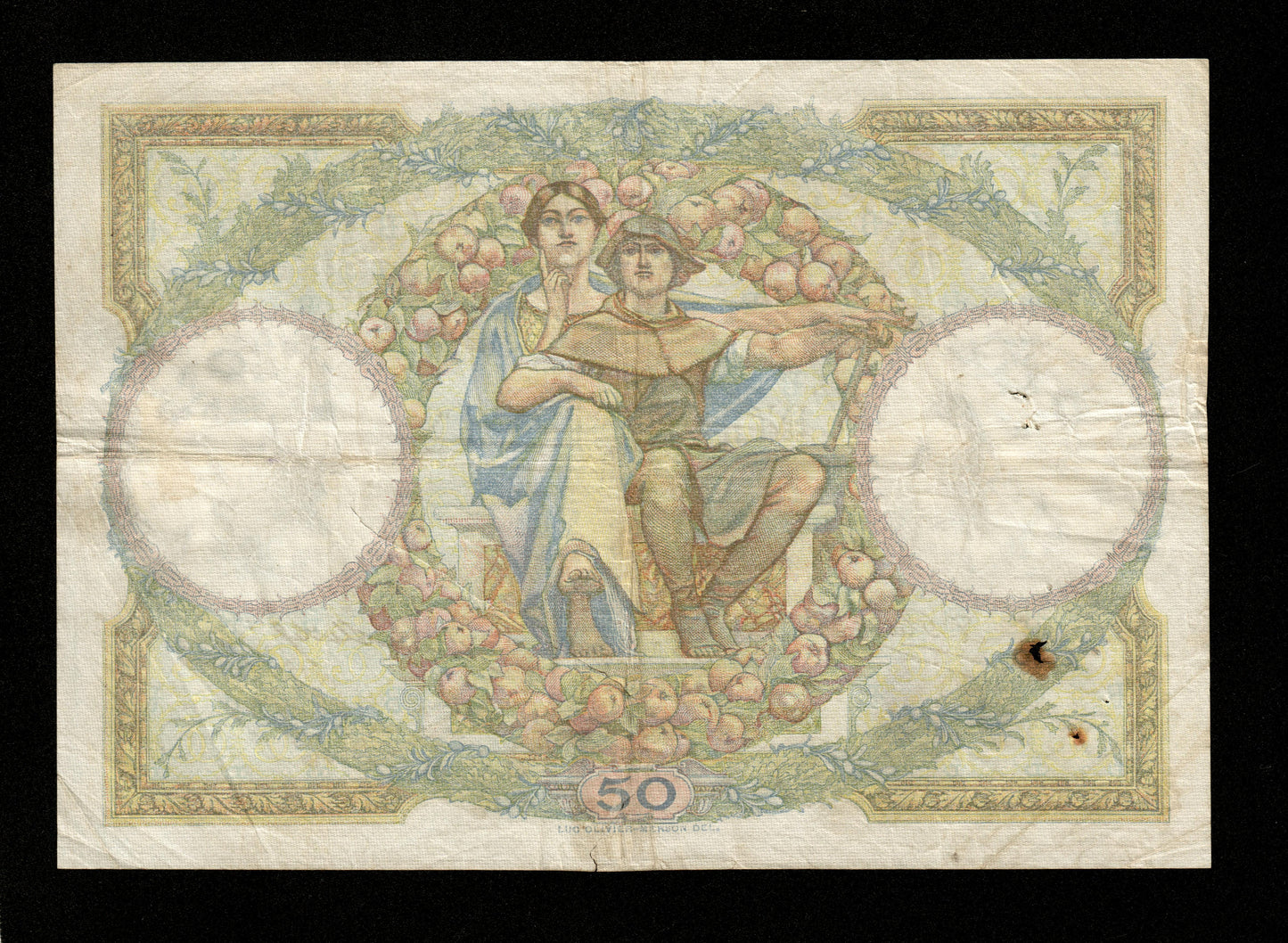 FRANCE - 50 Francs Merson 1928 F.15.02 Pick 77a pr.TB / Fine-