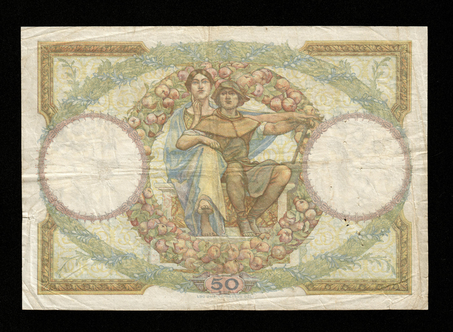 FRANCE - 50 Francs Merson 1929 F.15.03 Pick 77a TB / Fine