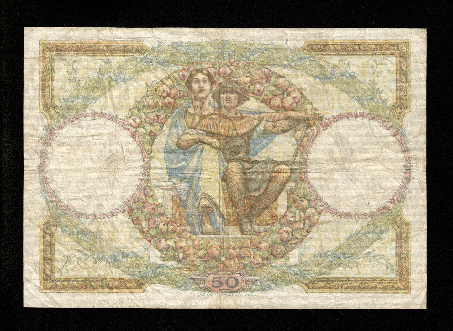 FRANCE - 50 Francs Merson 1929 F.15.03 Pick 77a TB / Fine