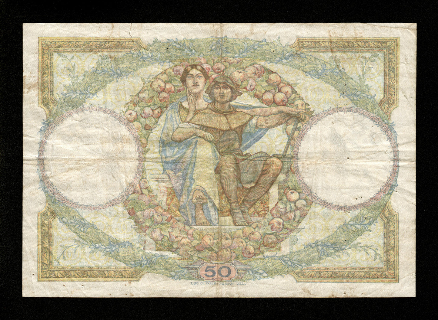 FRANCE - 50 Francs Merson 1929 F.15.03 Pick 77a TB / Fine