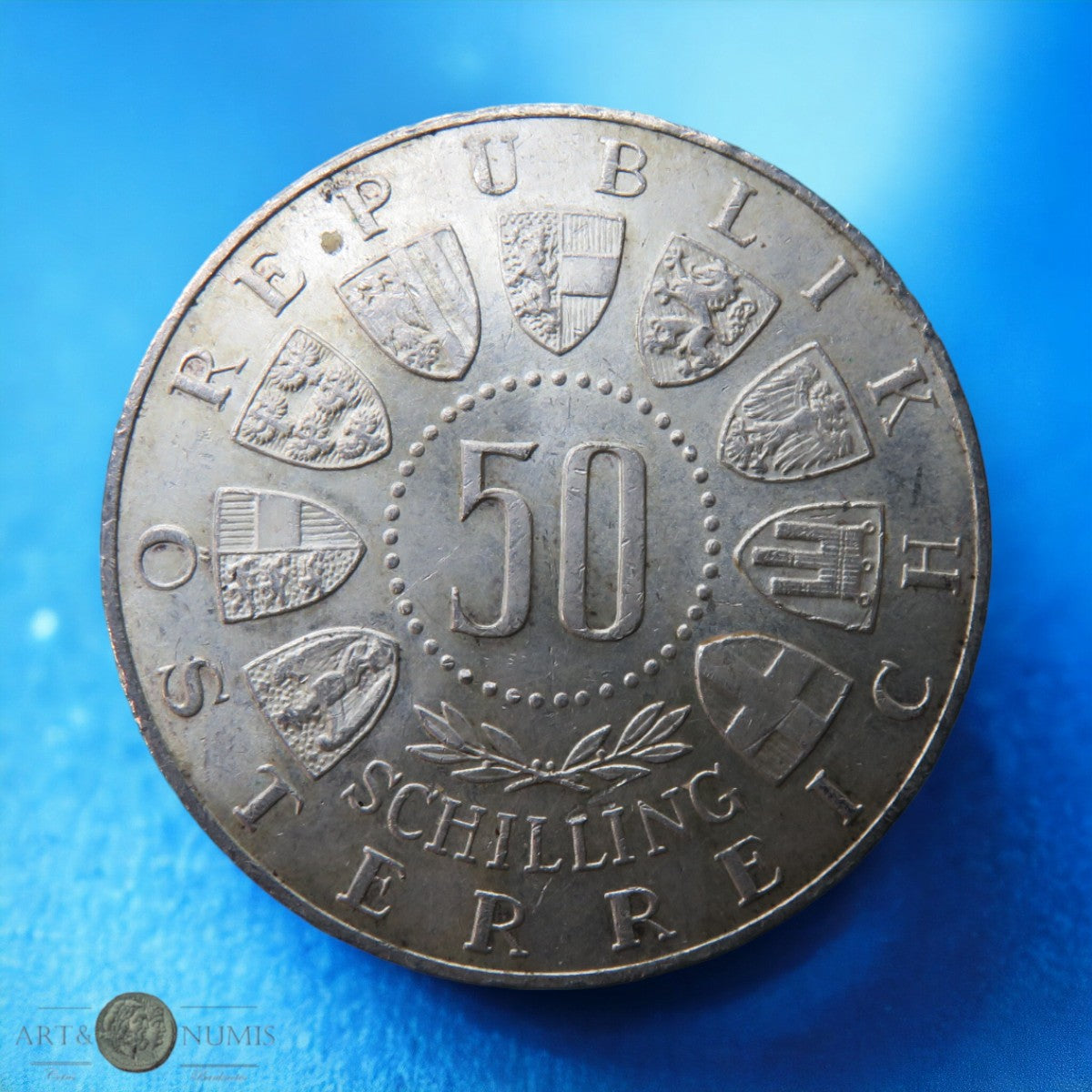 AUTRICHE - AUSTRIA - 50 Schilling union avec le Tyrol 1963 KM.2894