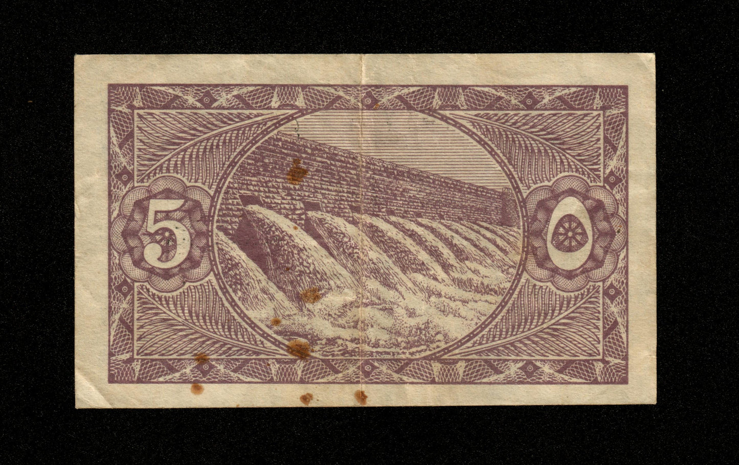 ÉGYPTE - EGYPT - 5 Piastres 1940 Pick 163 TTB / VF