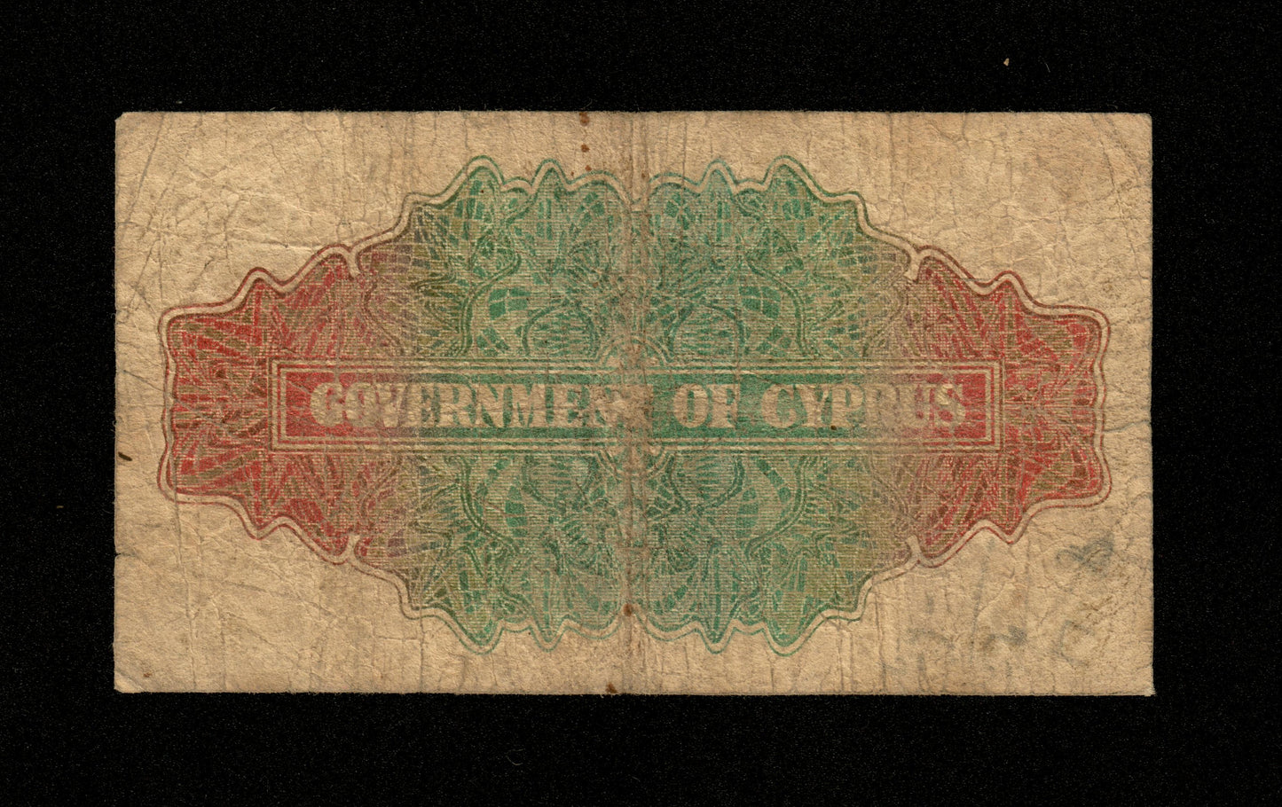 CHYPRE - CYPRUS - 1 Shilling 1940 Pick 20 B / Good