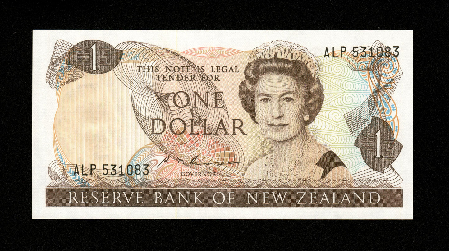 NOUVELLE-ZÉLANDE - NEW ZEALAND - 1 Dollar (1981-1992) Pick 169b NEUF / UNC