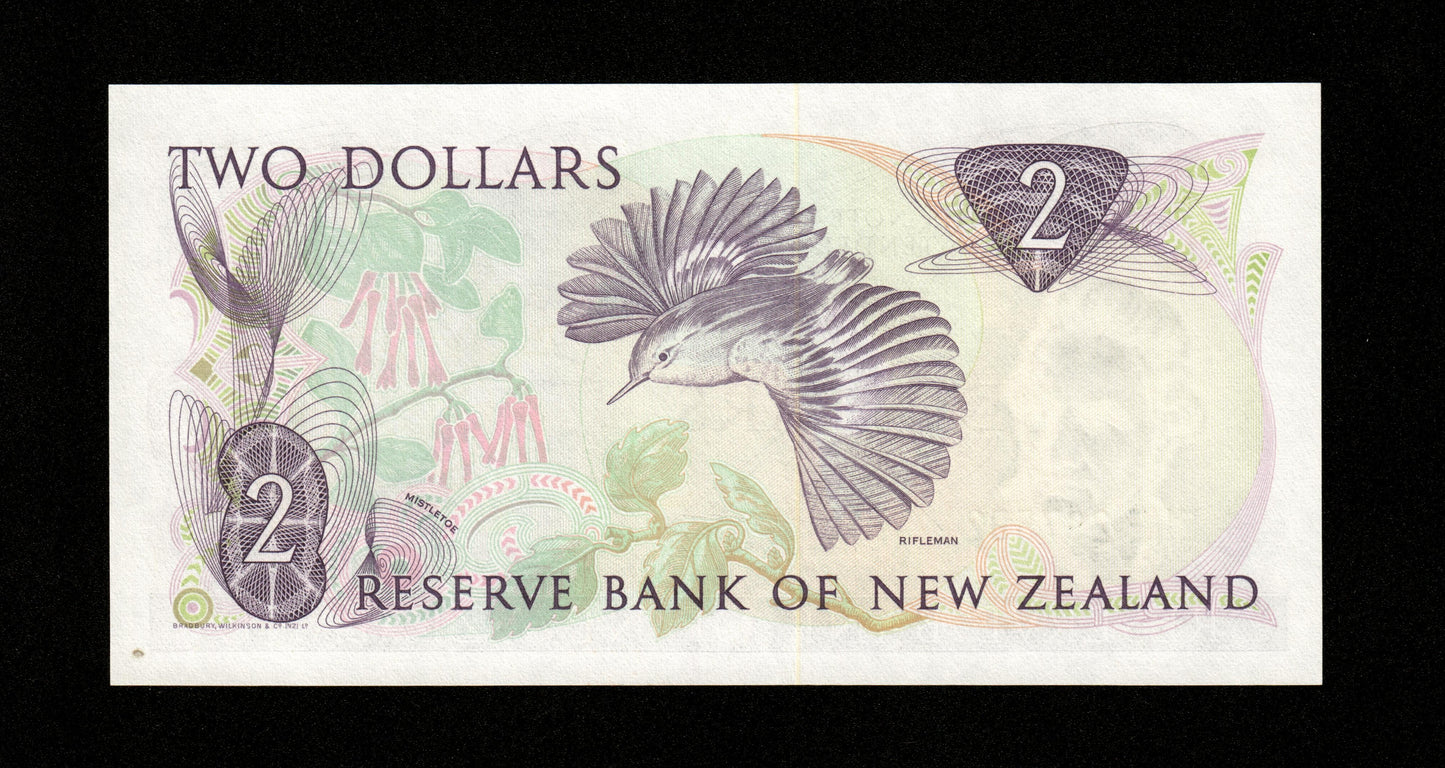 NOUVELLE-ZÉLANDE - NEW ZEALAND - 2 Dollars (1981-1992) Pick 170b NEUF / UNC