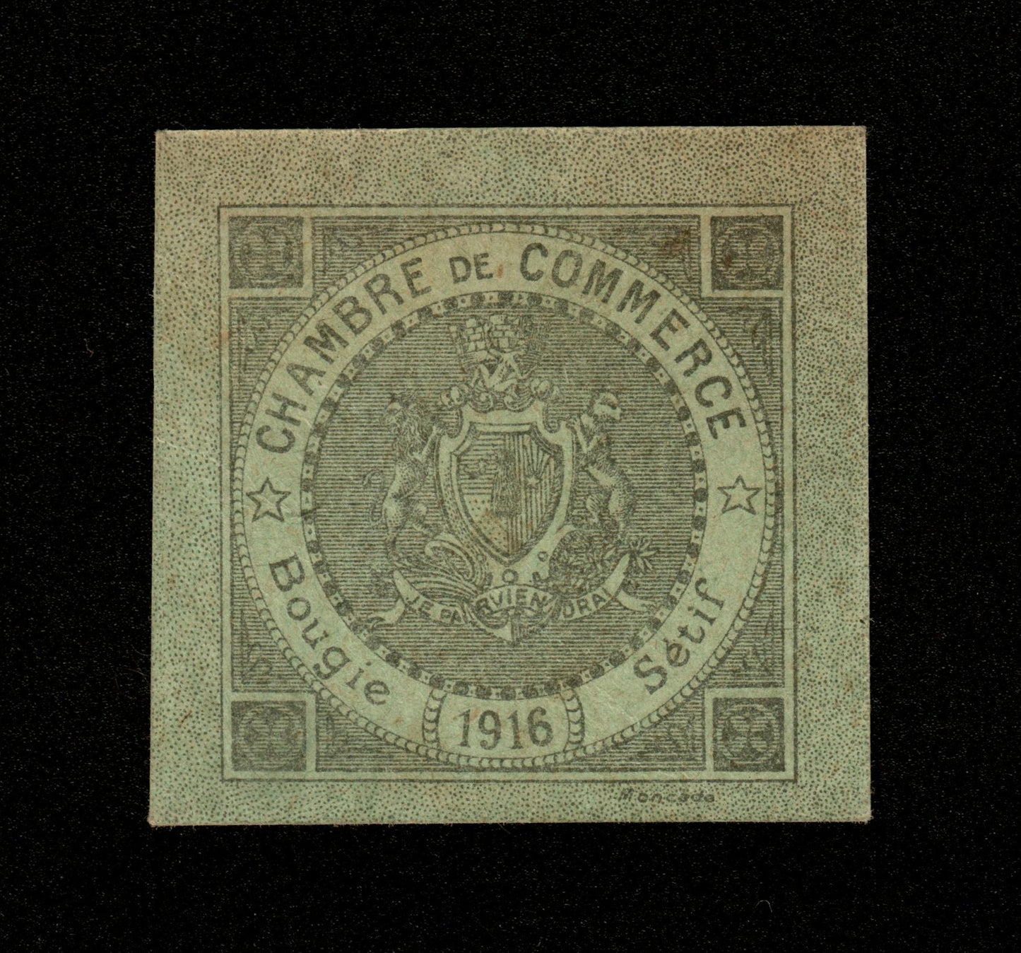 ALGÉRIE - ALGERIA - Chambre de Commerce Bougie Sétif, 5 Centimes 1916 JP.139.09 SPL+ / AU+