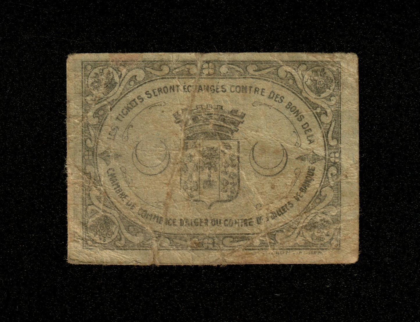 ALGÉRIE - ALGERIA - Ville de Blida, 5 Centimes 1916 TB / Fine