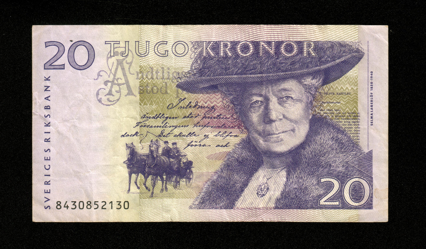 SUÈDE - SWEDEN - 20 Kronor 1998 Pick 63a TTB / VF