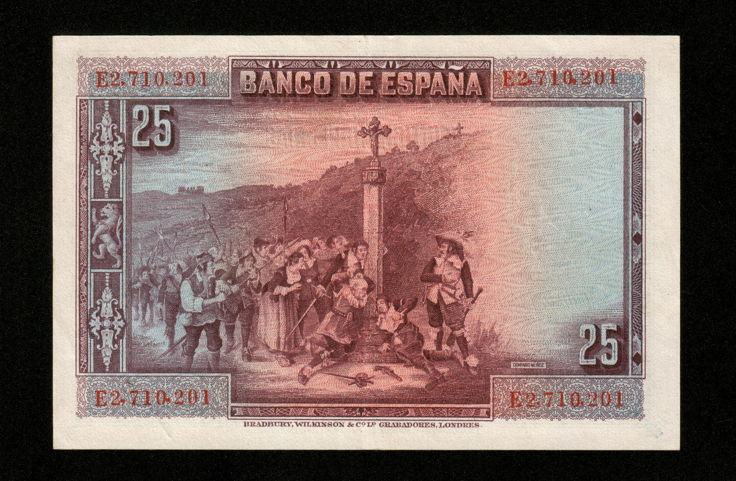 ESPAGNE - SPAIN - 25 Pesetas 1928 Pick 74b SUP+ / XF+