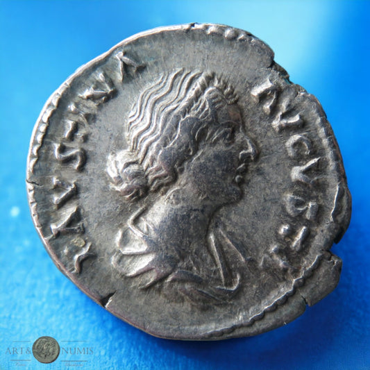 FAUSTINE II - FAUSTINA MINOR - Denier - Denarius, FECVNDITAS, Rome