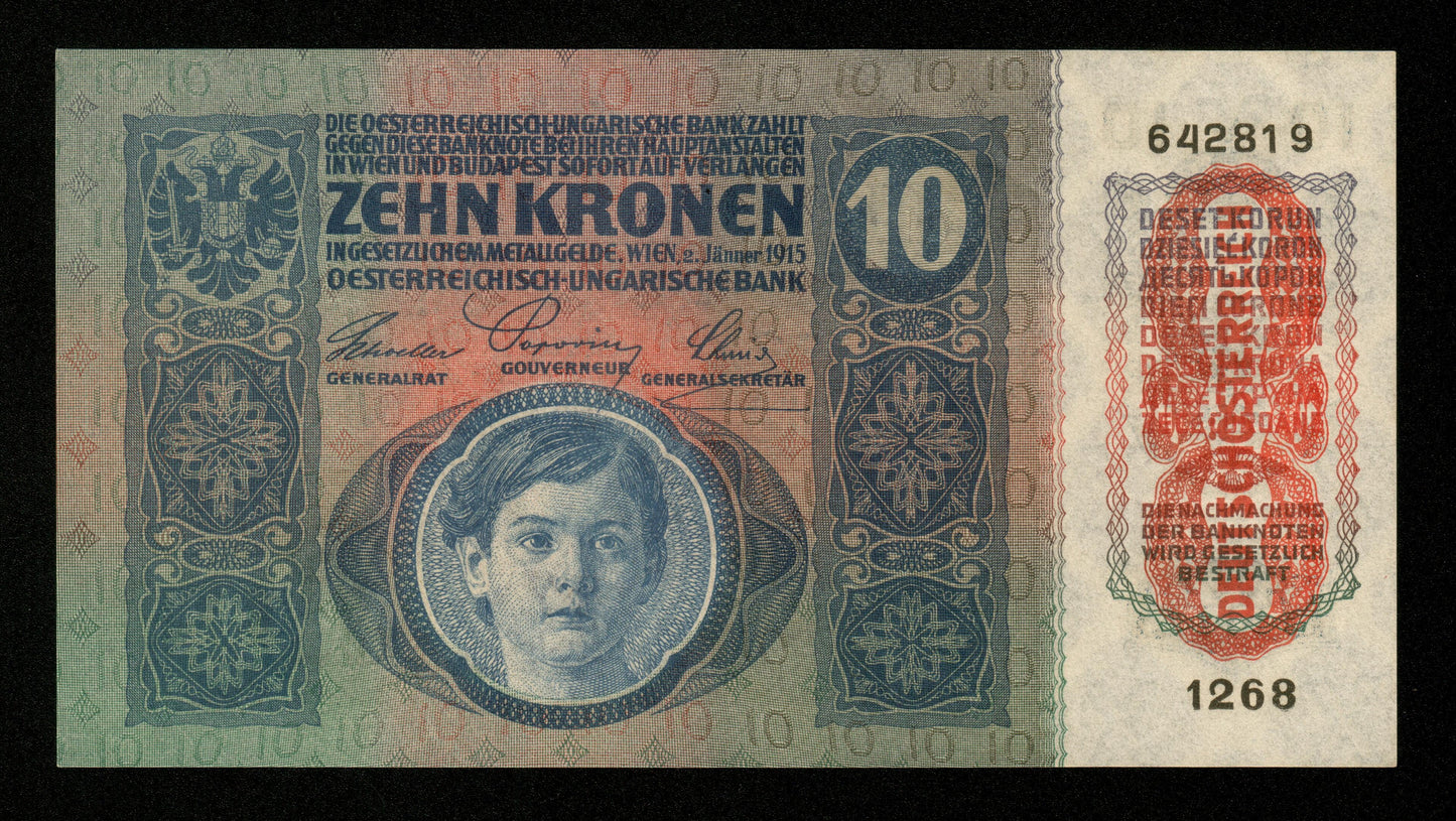 AUTRICHE - AUSTRIA - 10 Kronen 1915 (1919) Pick 51a NEUF / UNC