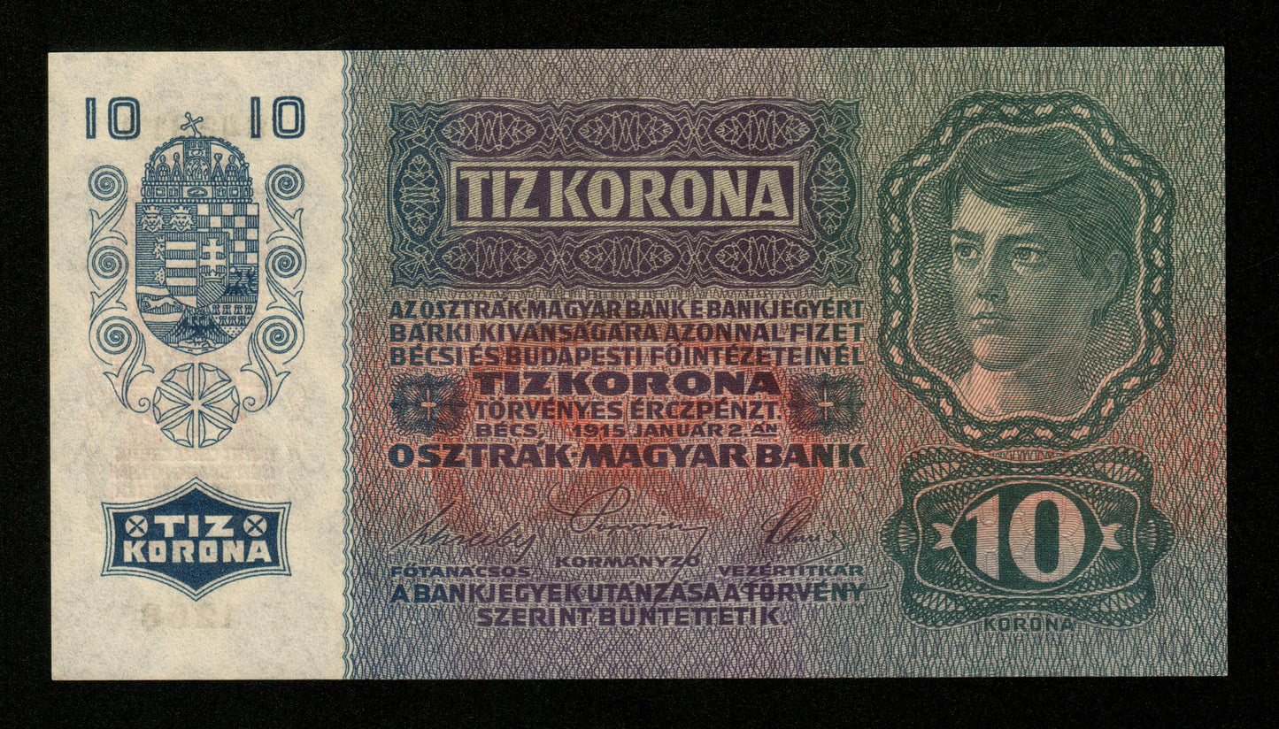 AUTRICHE - AUSTRIA - 10 Kronen 1915 (1919) Pick 51a NEUF / UNC