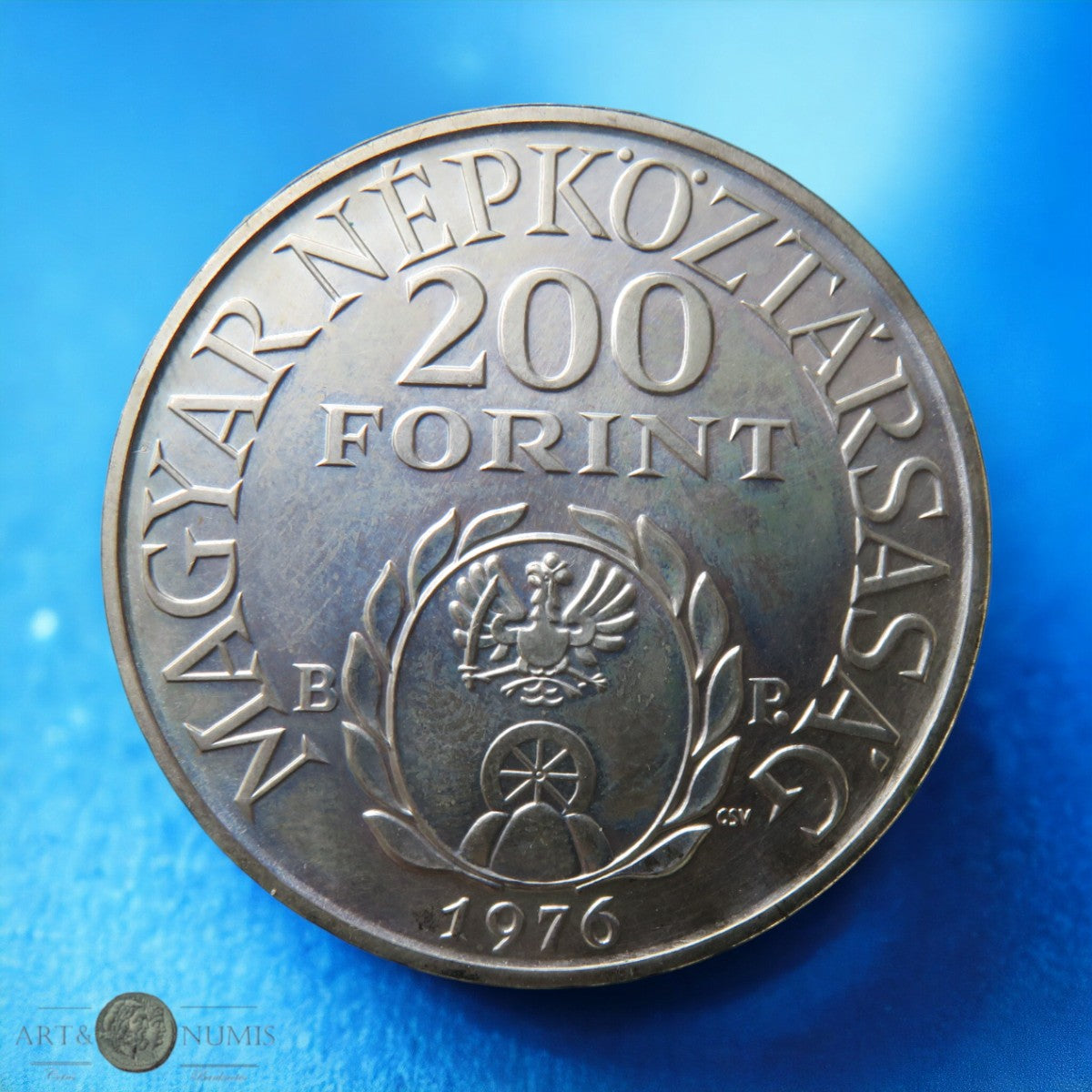 HONGRIE - HUNGARY - 200 Forint 1976 Ferenc Rákoczy KM.606