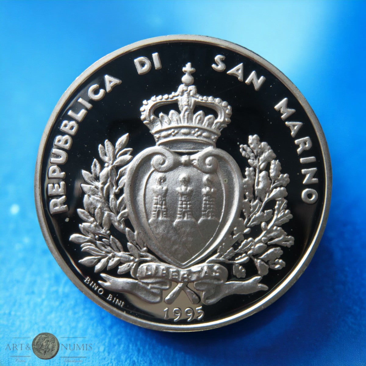 SAINT MARIN - SAN MARINO - 10 000 Lire Americo Vespucci 1995 KM.334